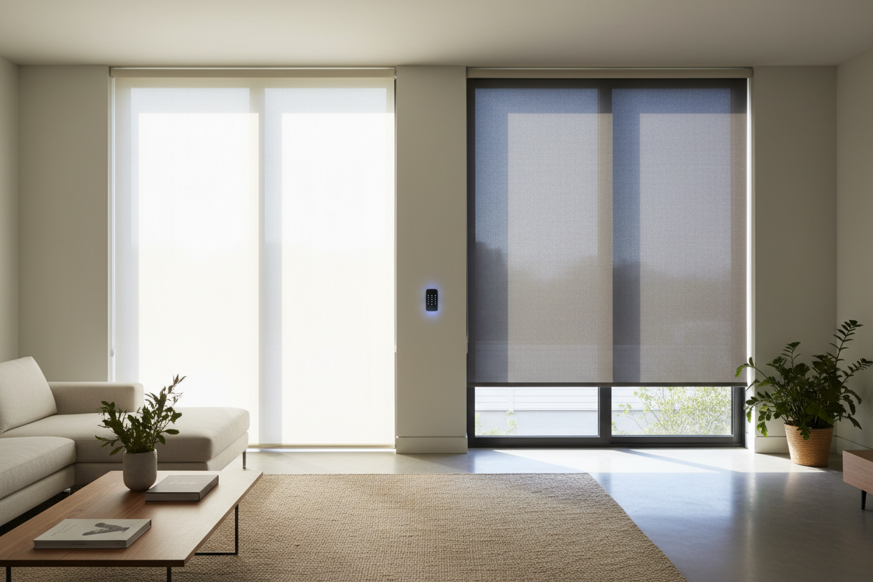 Why I Finally Splurged on a Lutron Double Roller Shade