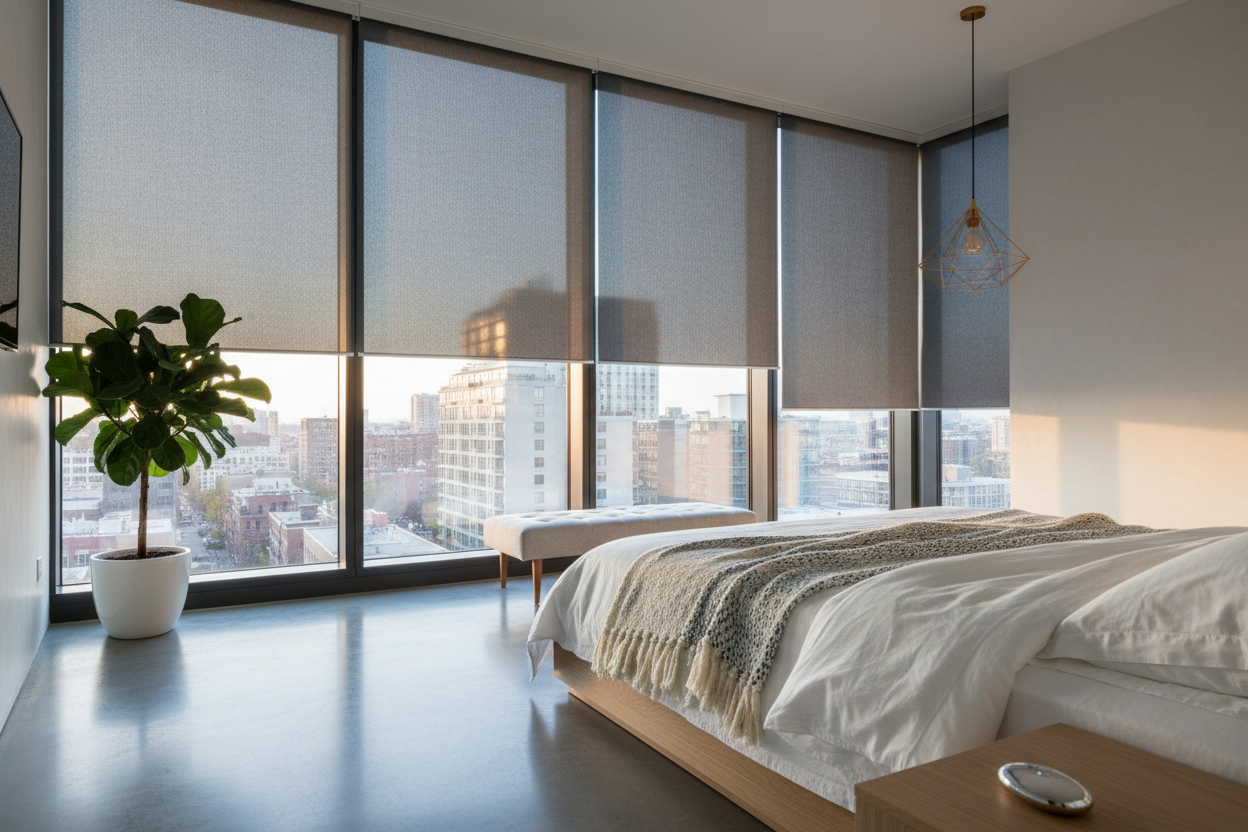 I Ditched My Ugly Suction Cup Blinds for a Sleek Roller Car Shade