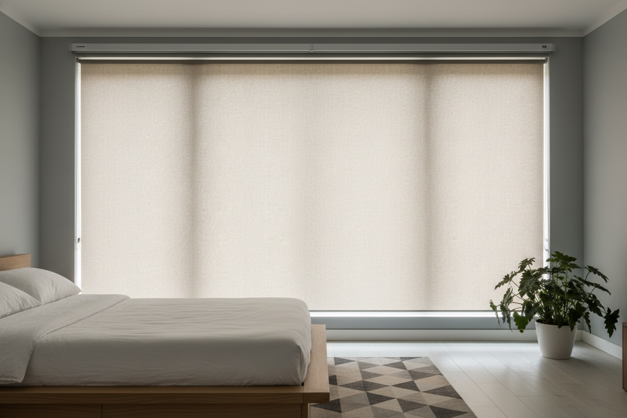 The Hardware Trick That Stops a 108 Inch Roller Shade From Bowing