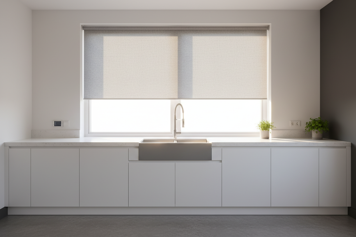 Your Roller Blind for Kitchen Window Is Too Close to the Faucet