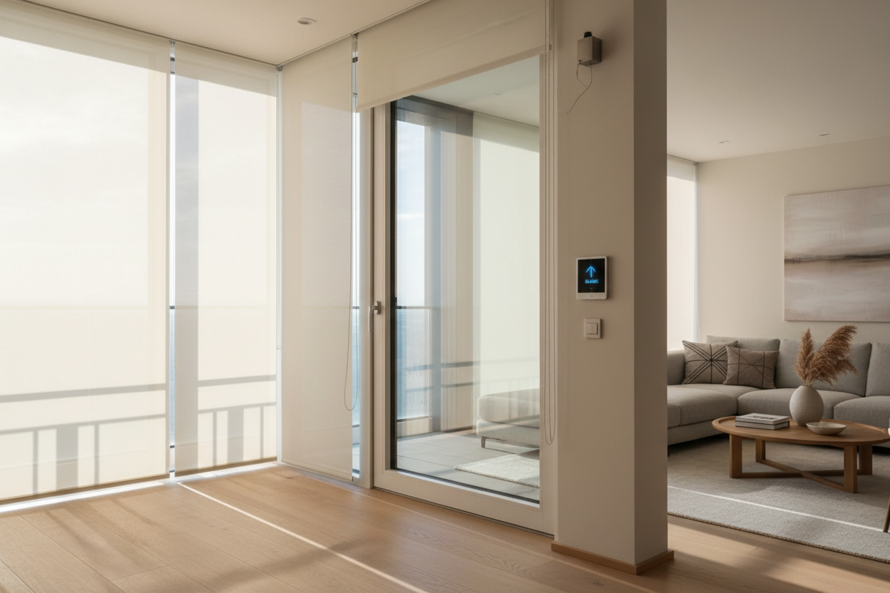 Stop the Banging: How to Mount a Roller Blind on Door Glass
