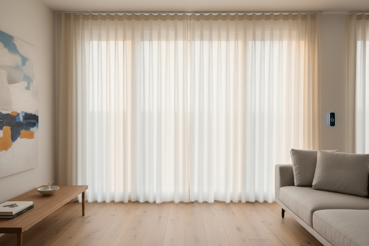 The Spray Adhesive Trick That Makes a DIY Roller Shade Look Expensive