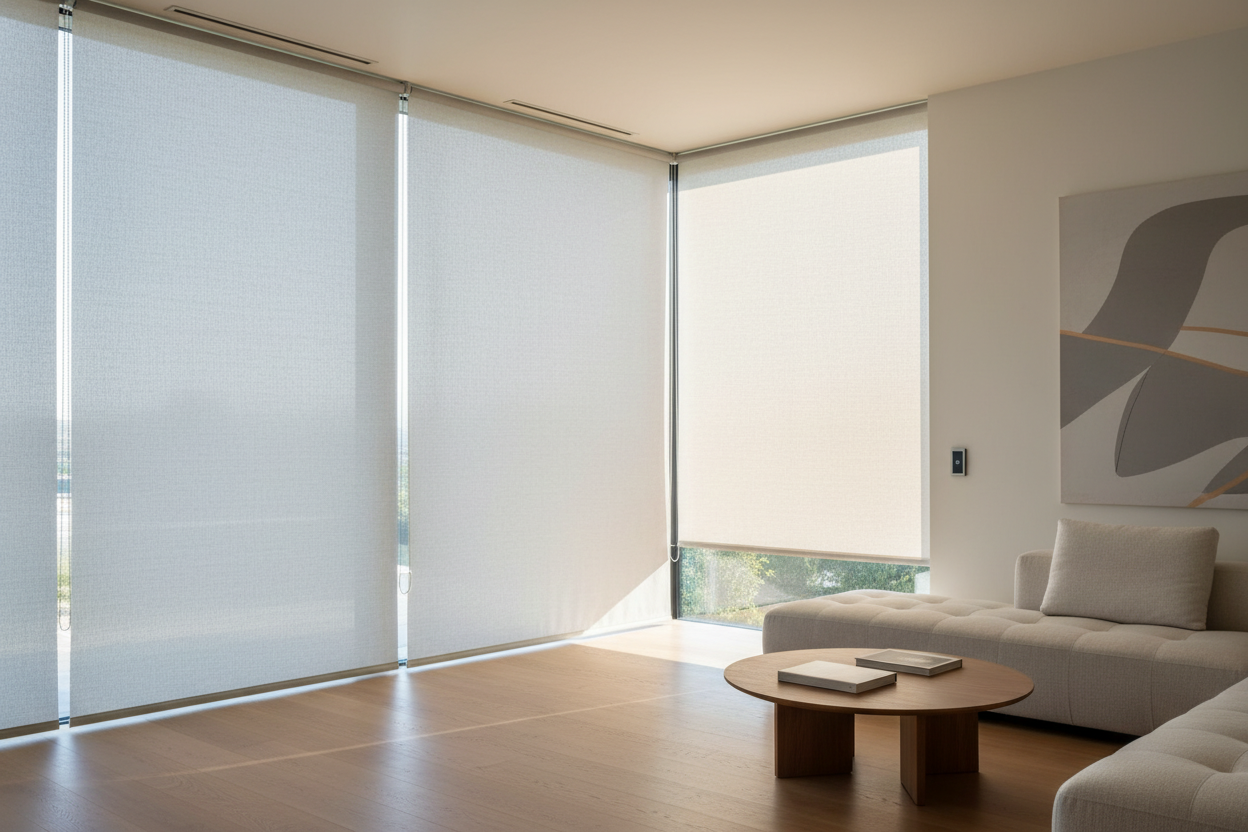 Why Roller Blinds on Large Windows Always Look Like a Boardroom
