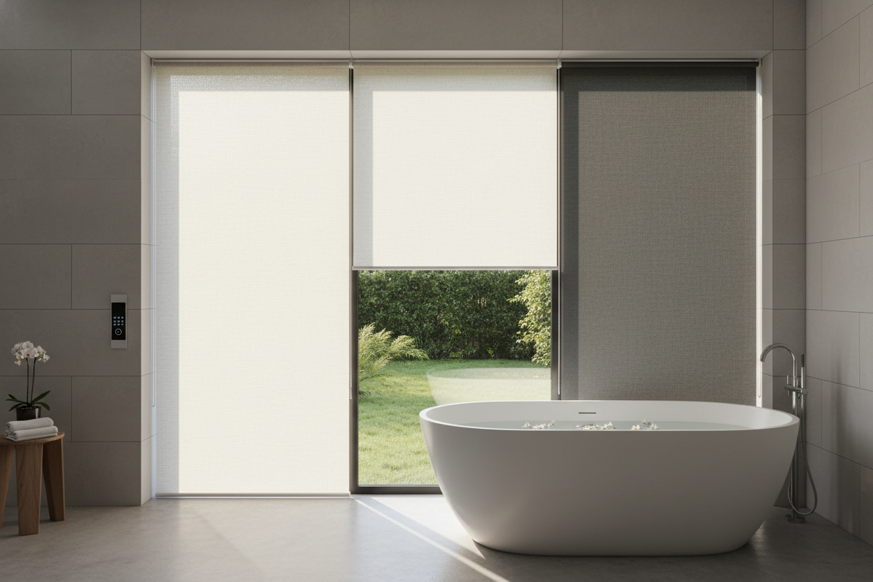 The Gross Reason I Only Use Roller Blinds in Bathroom Remodels