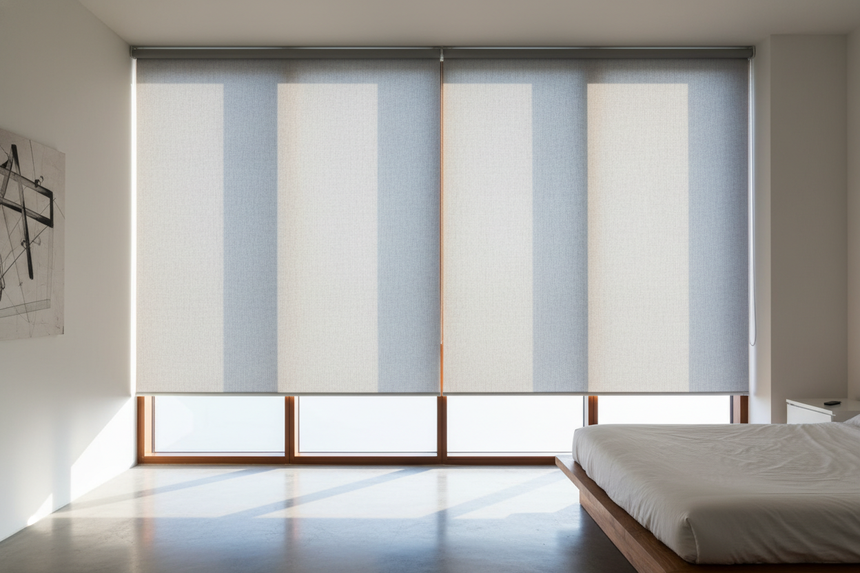 I Refuse to Use a Manual Roller Blind for Large Window Glass