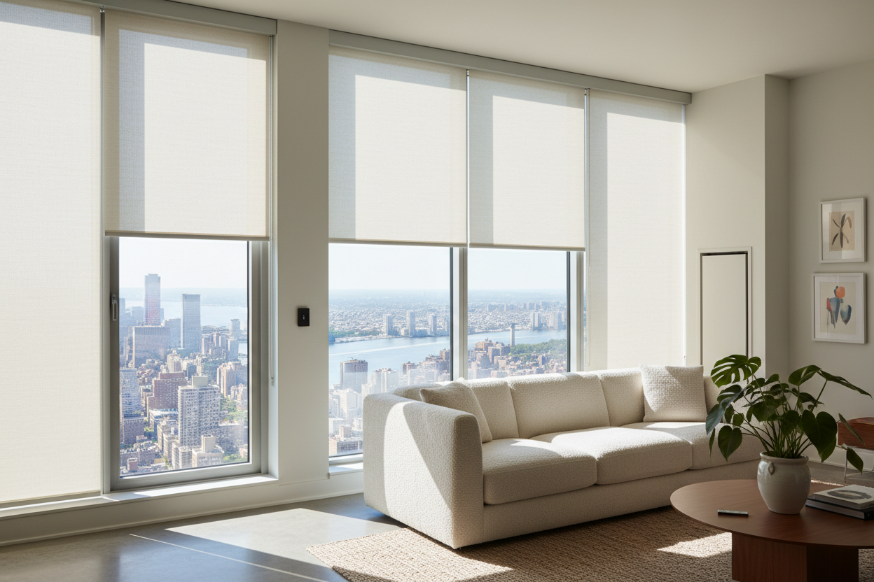The Roller Blinds NYC Apartments Actually Need (No More Glare)
