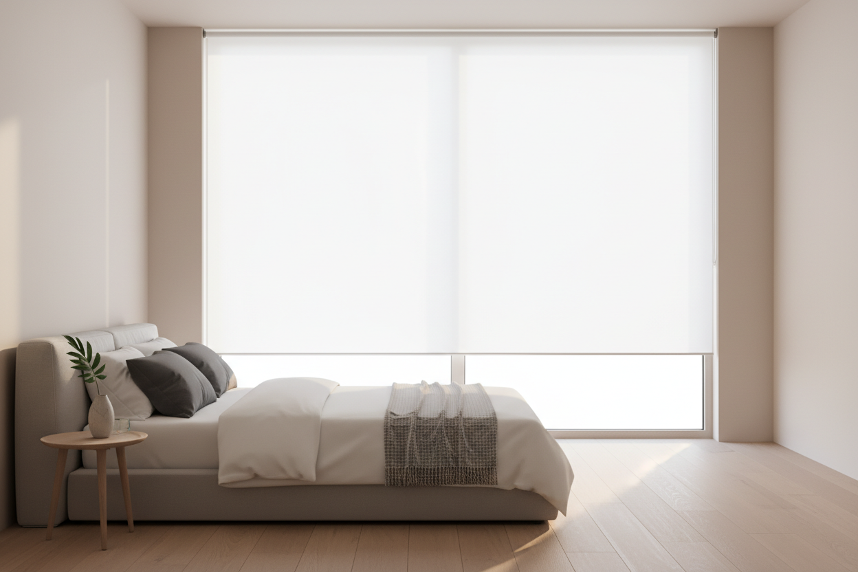 Why Your Roller Blinds White Blackout Look Like a Projector Screen