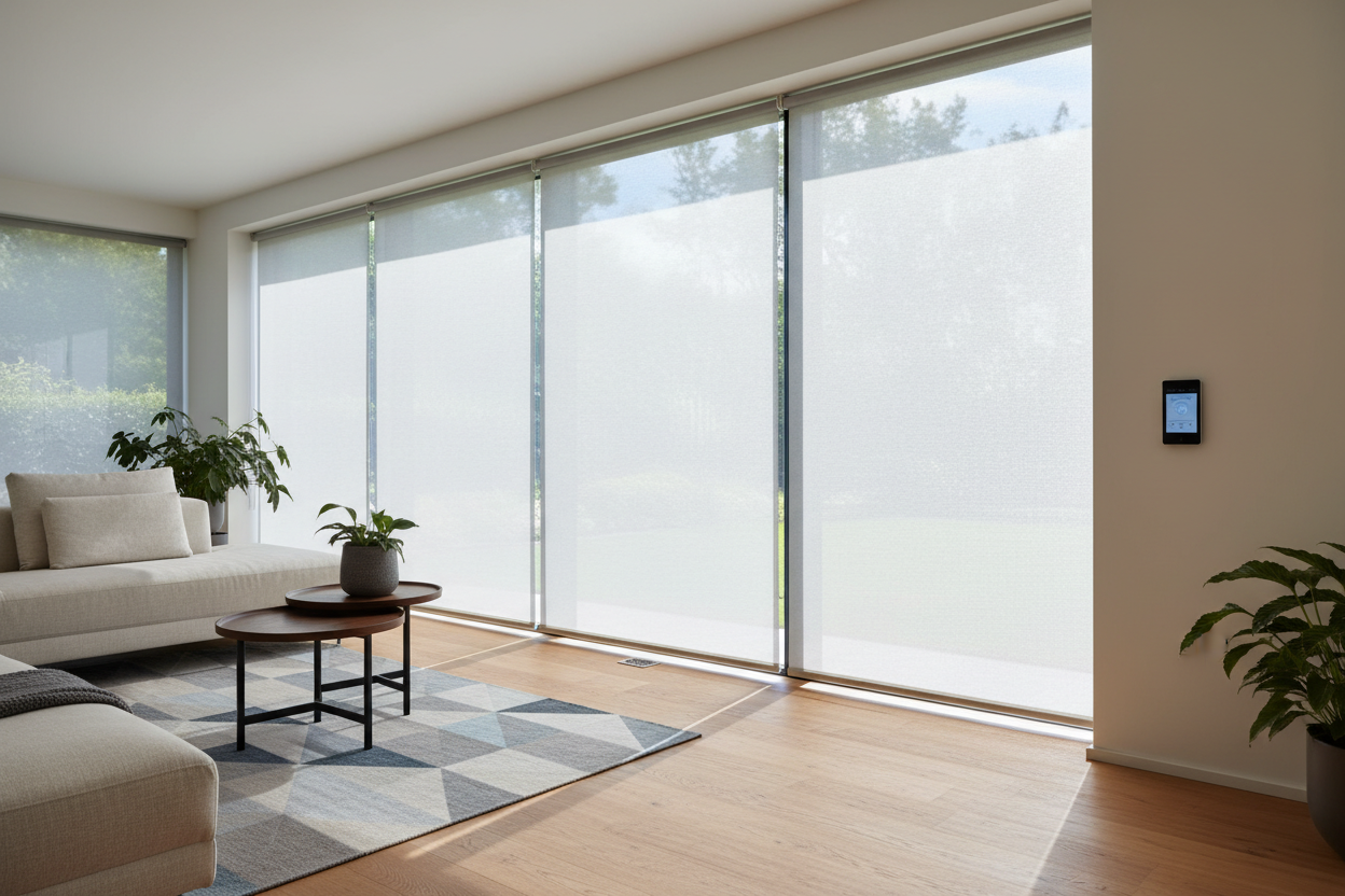 My Living Room Was an Oven Until I Tried Sun Reflective Roller Blinds