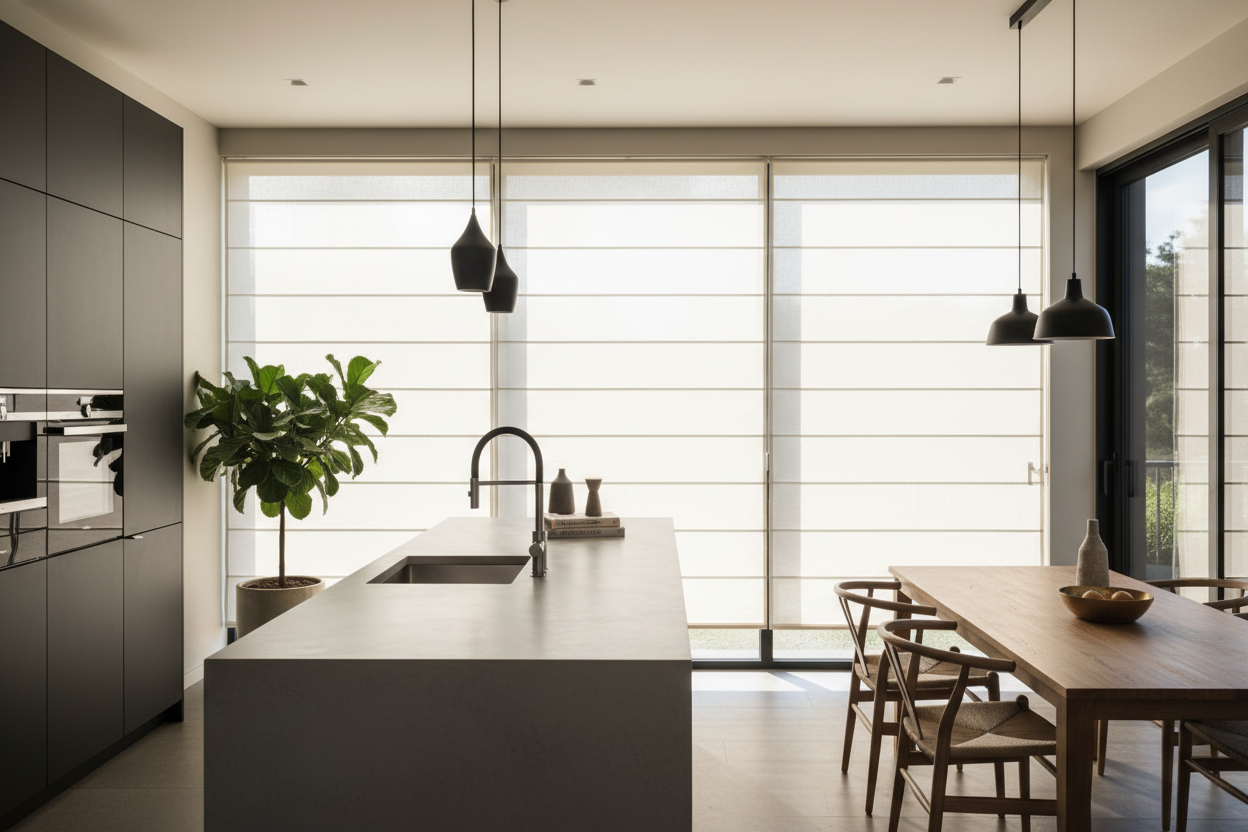 Why Your Kitchen Roller Blinds Look Like a Sterile Breakroom