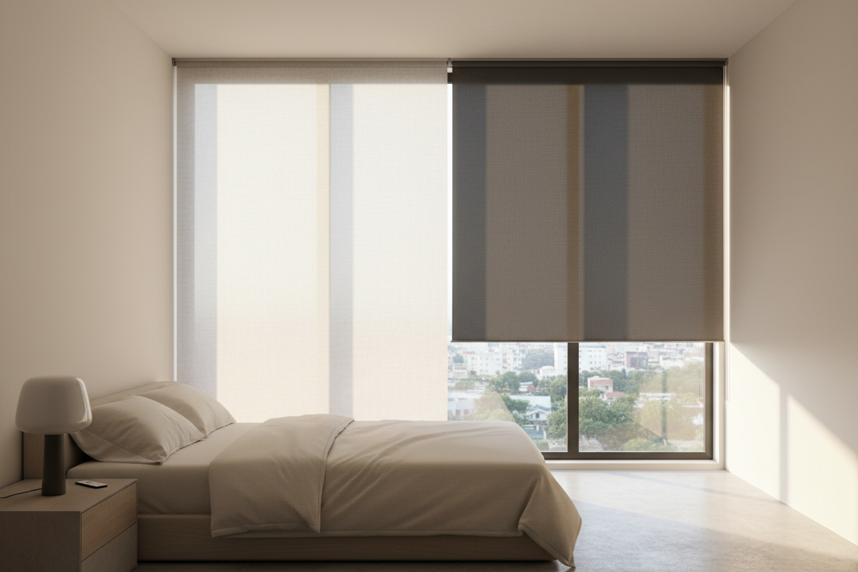 Stop Layering Drapes: Why I Use Double Roller Blinds Sheer and Blackout