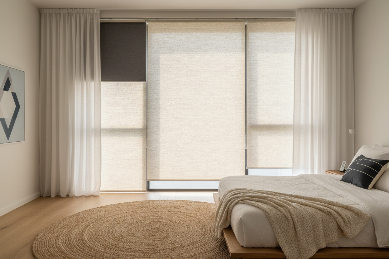 How I Style Select Blinds Blackout Roller Shades Without the Motel Look