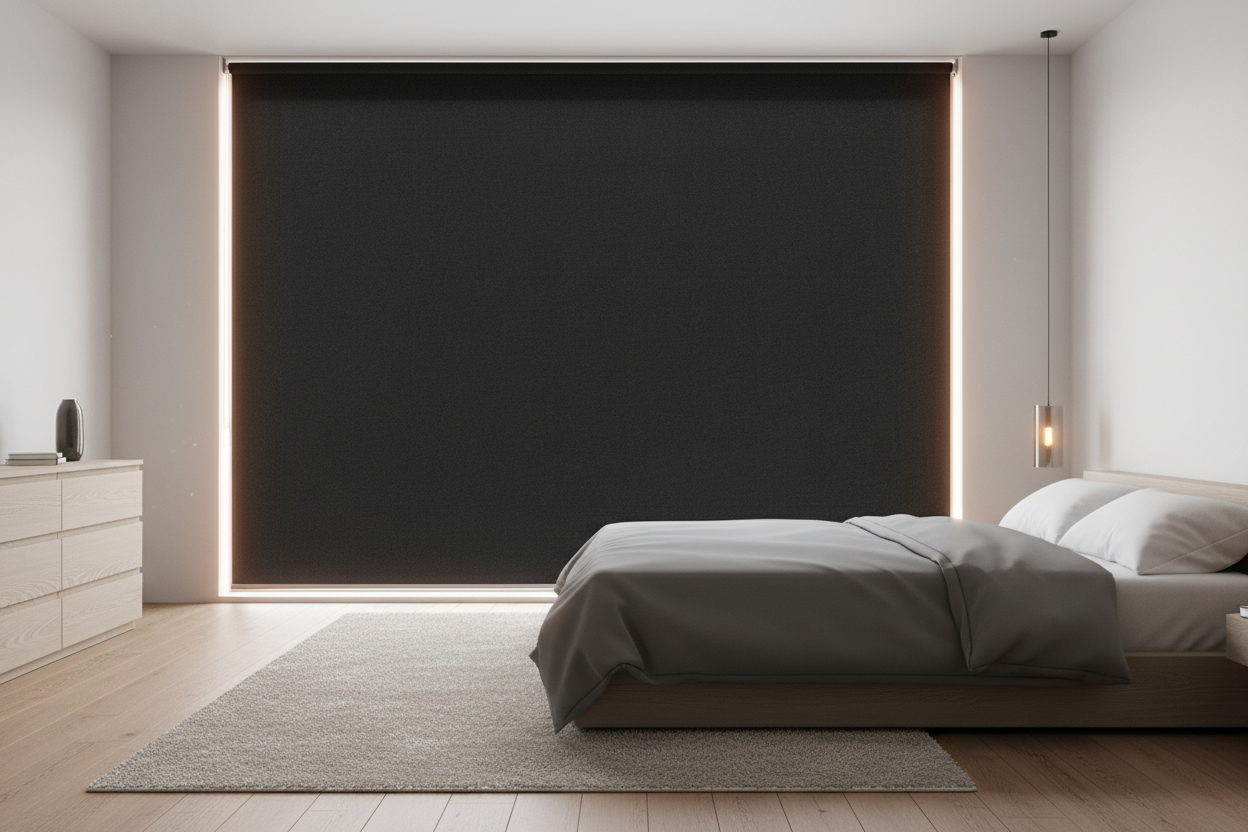 Why Your Blackout Roller Blind Fabric Looks Like a Stiff Slab of Plastic