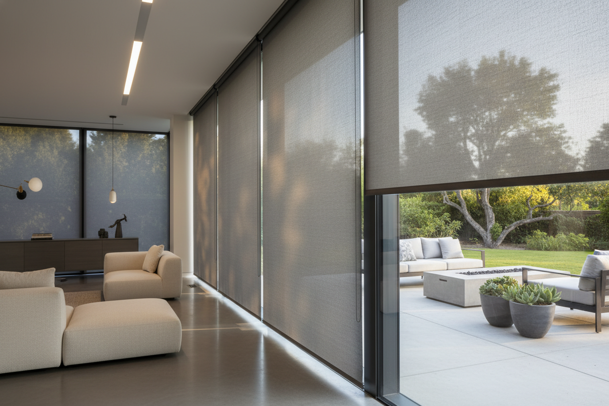 Why Your Outdoor Patio Roller Shades Sound Like a Flapping Tarp