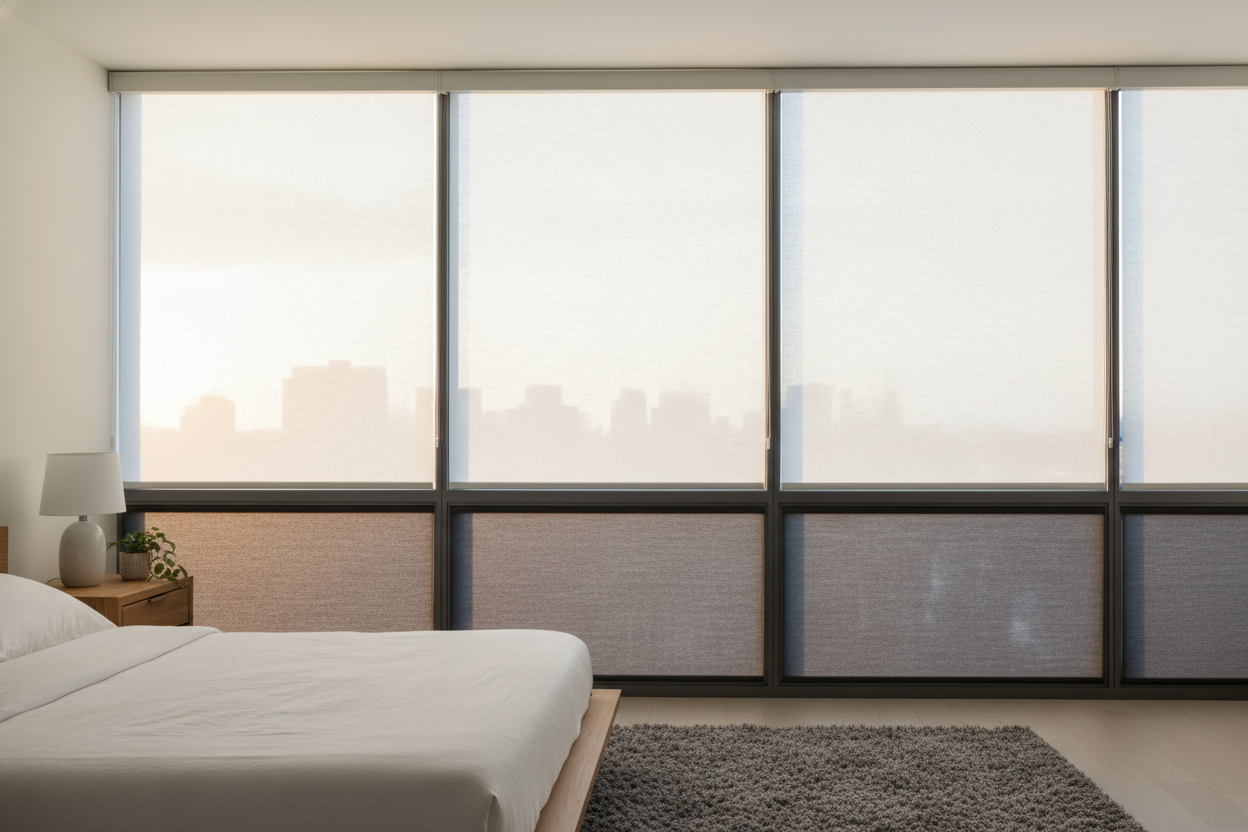 Torn Between Sheer and Blackout? Try Graber Perfect-Vue Shades