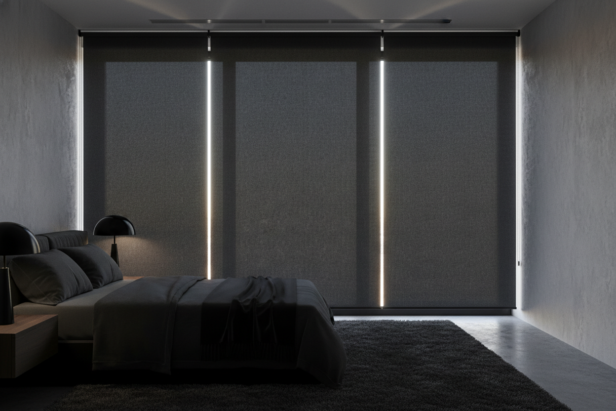 I Put Black Window Shades in a Tiny Room and It Actually Looked Bigger