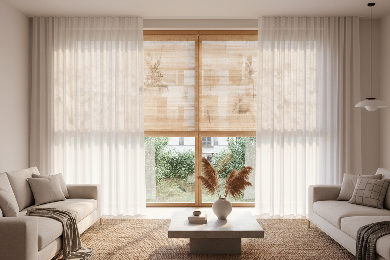 The Only Way I Style a Basic Window Shade Covering Anymore