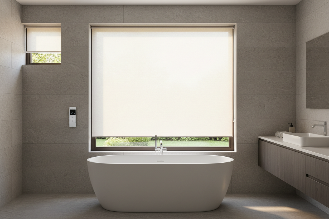 The Privacy Test I Always Do Before Buying Shades for Bathroom Windows