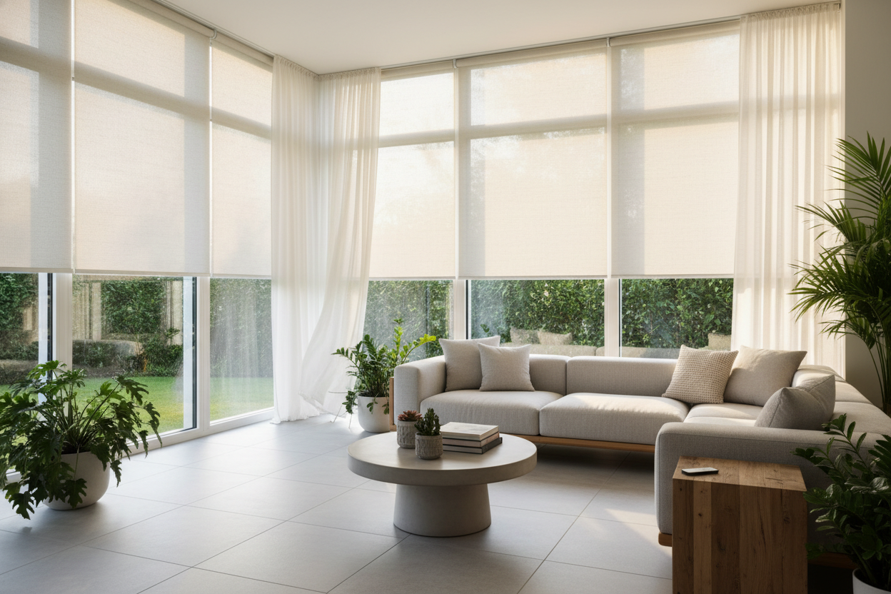 My Sunroom Felt Like an Oven Until I Found This Sun Shade for Windows
