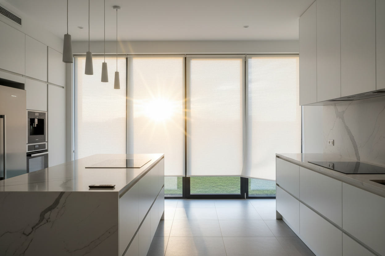 The 5 PM Kitchen Glare is Ruining Dinner: Why I Use Indoor Sunshades