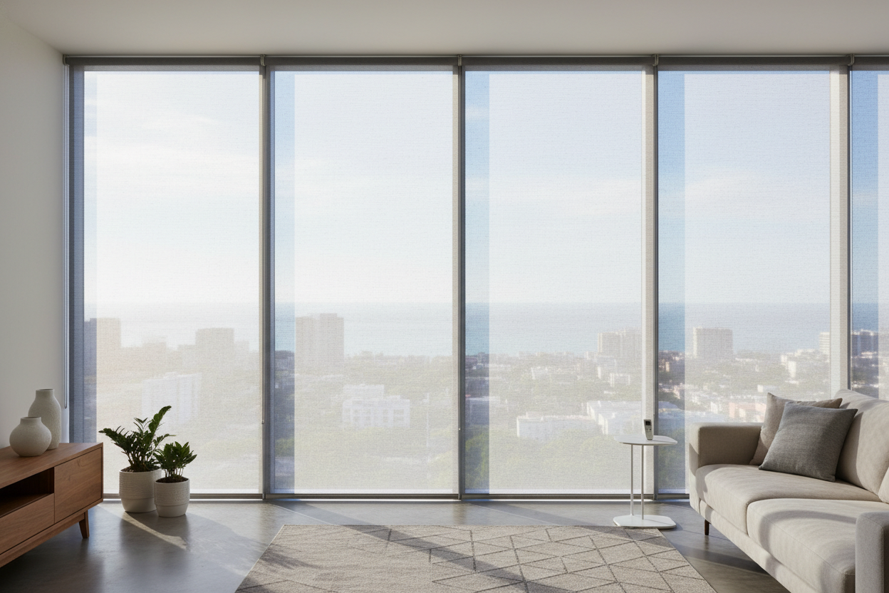 Do See Through Sun Shades for Windows Ruin Your View?
