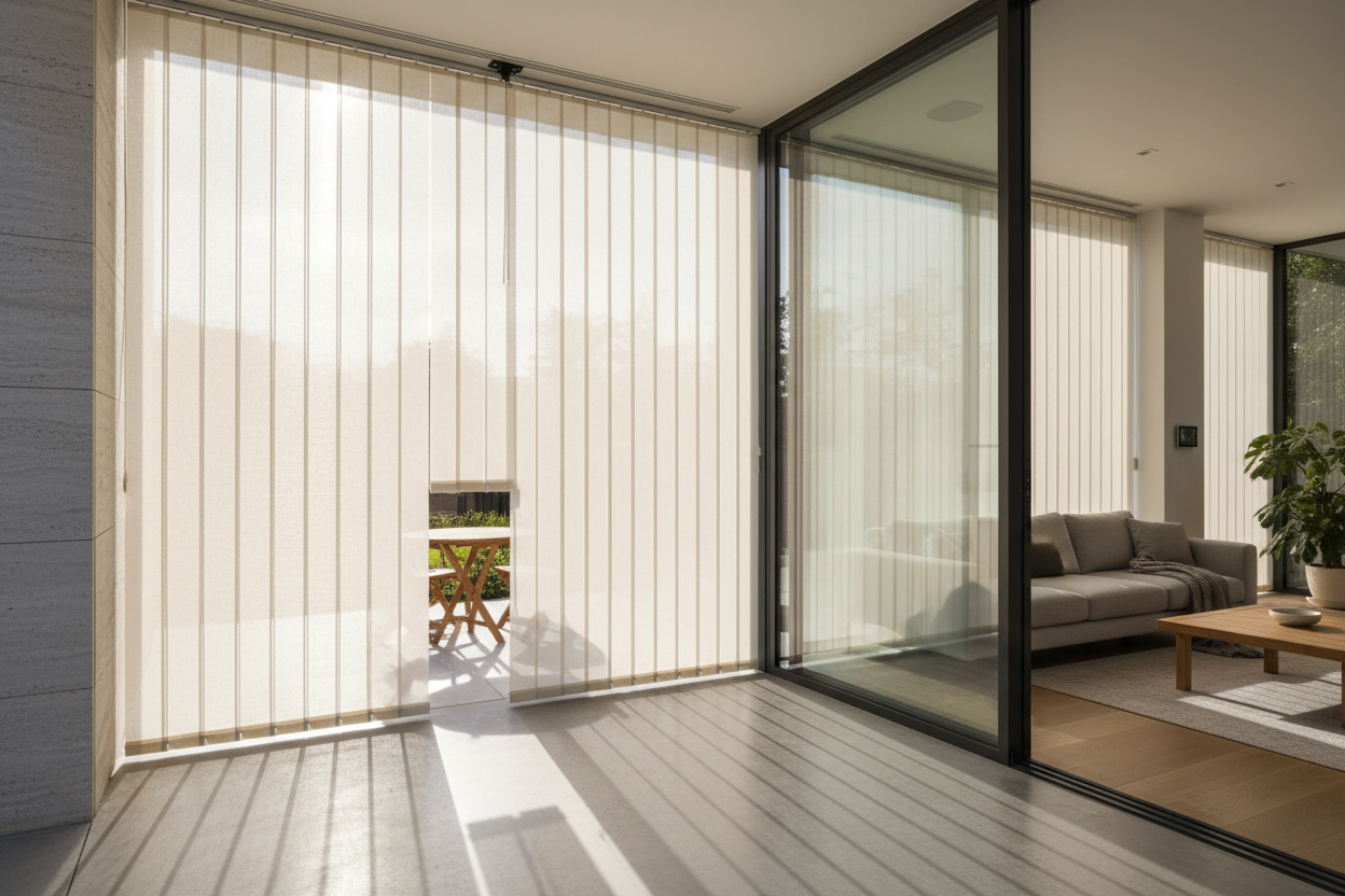 I Built an 'Outdoor Room' With Just One Vertical Sun Shade
