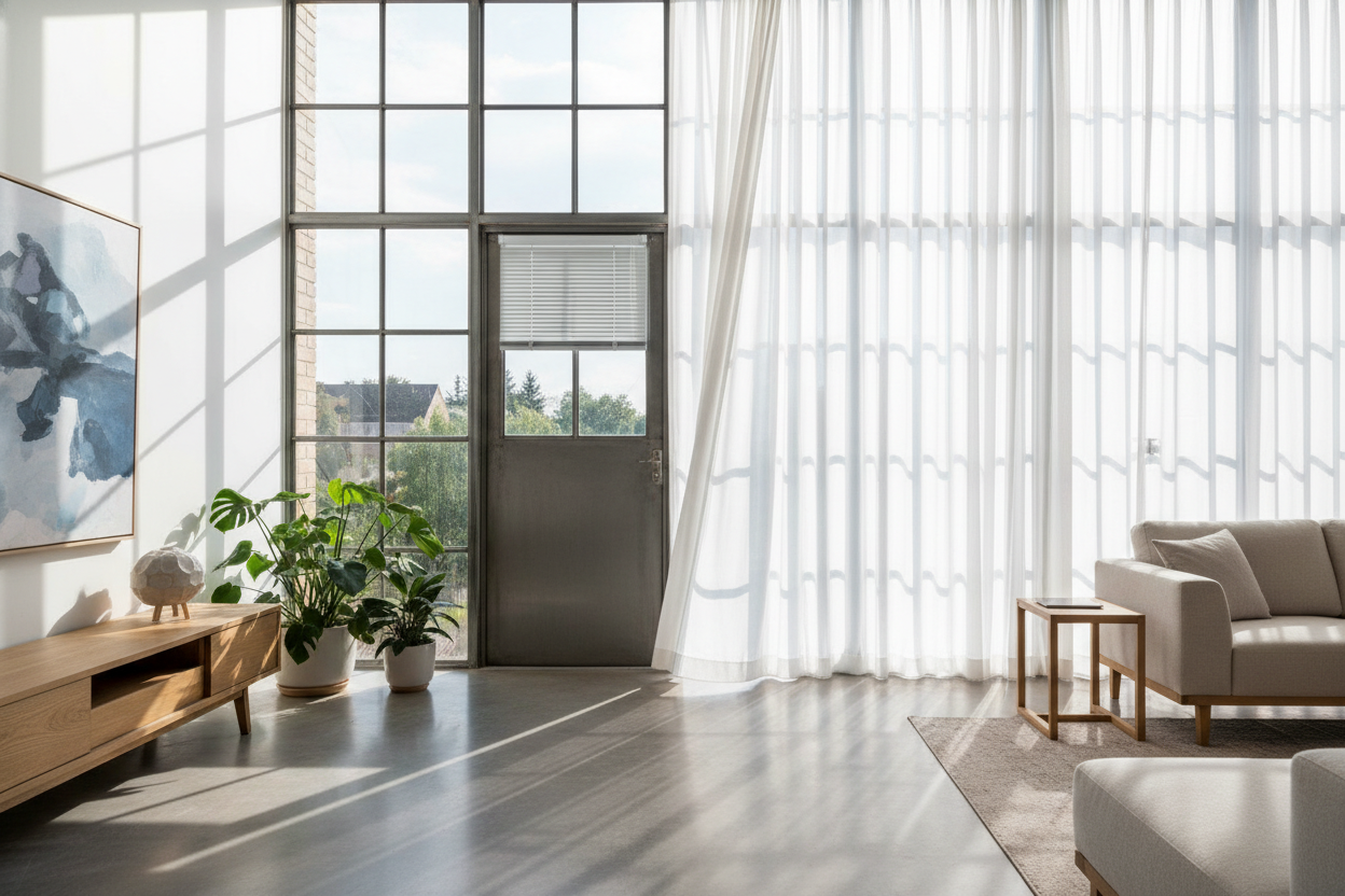 I Stopped Drilling: Why I Use Magnetic Blinds for Steel Door Windows