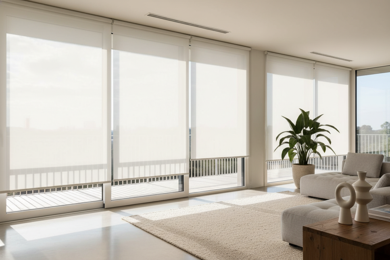 The 3 Styling Rules I Always Follow With Shades for Patio Doors