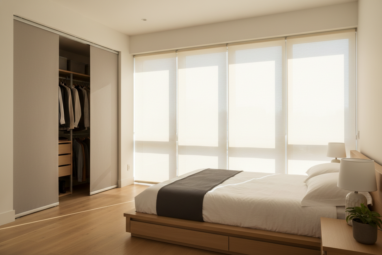 Your Bi-Folds Are Jammed Again: The Roller Shade Closet Door Fix