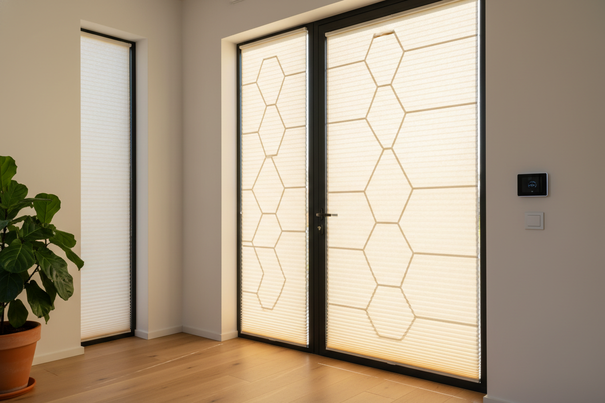 I Was Freezing Until I Found the Perfect Cellular Shade for Door Glass