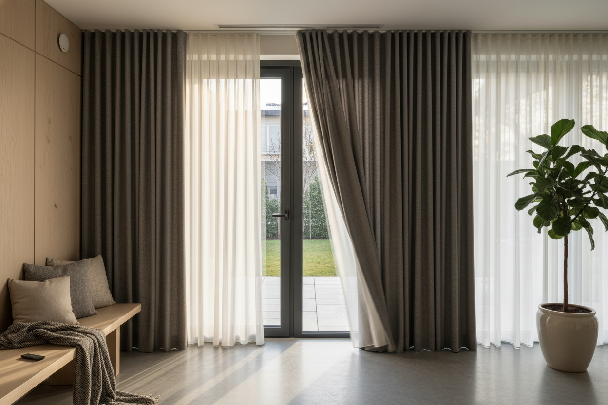 I Fixed My Drafty Patio With a Thermal Curtain for Sliding Glass Doors