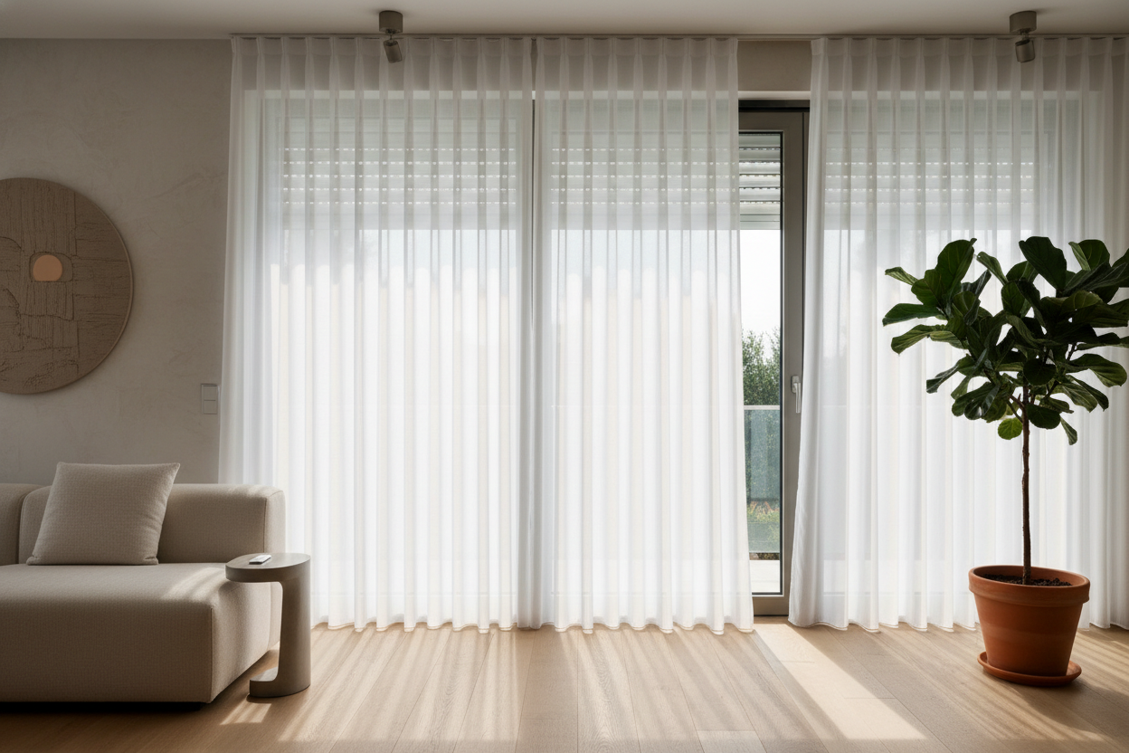 Why Your Patio Door Sheer Curtains Look Like 90s Netting