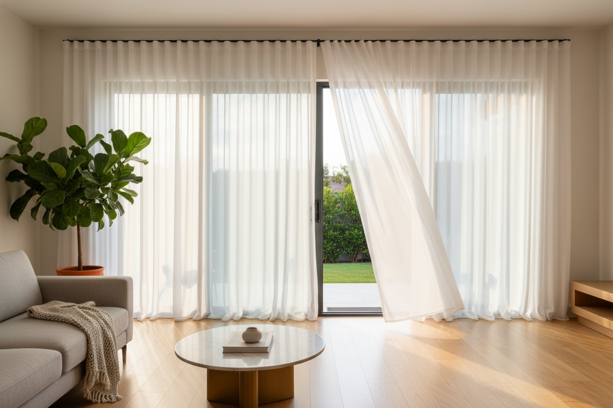 Your Rod Is Too Low: Curtains Over Sliding Glass Door Setups
