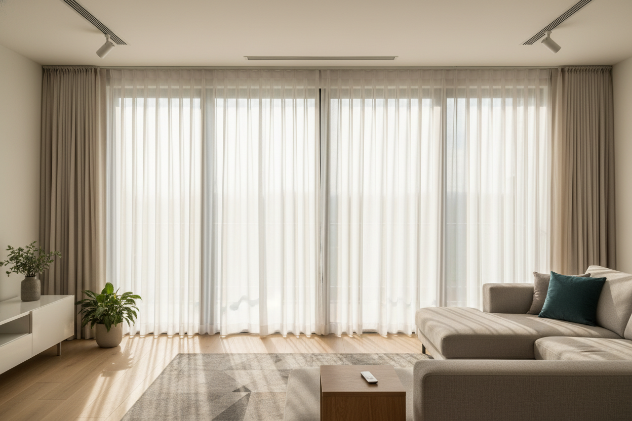 The 3 Tricks That Keep a Window Slider Curtain From Swallowing a Room