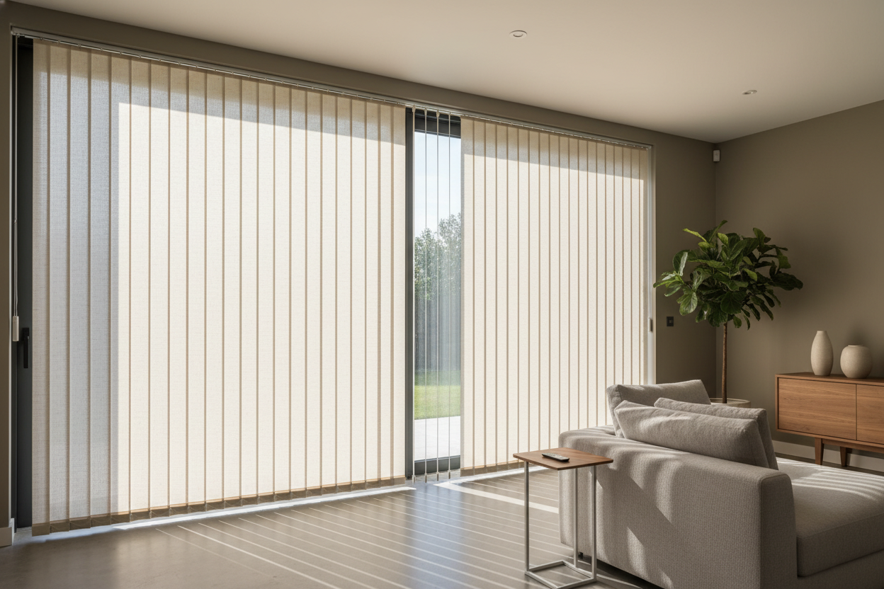 Why I Finally Gave In to Vertical Blinds for Patio Sliding Doors