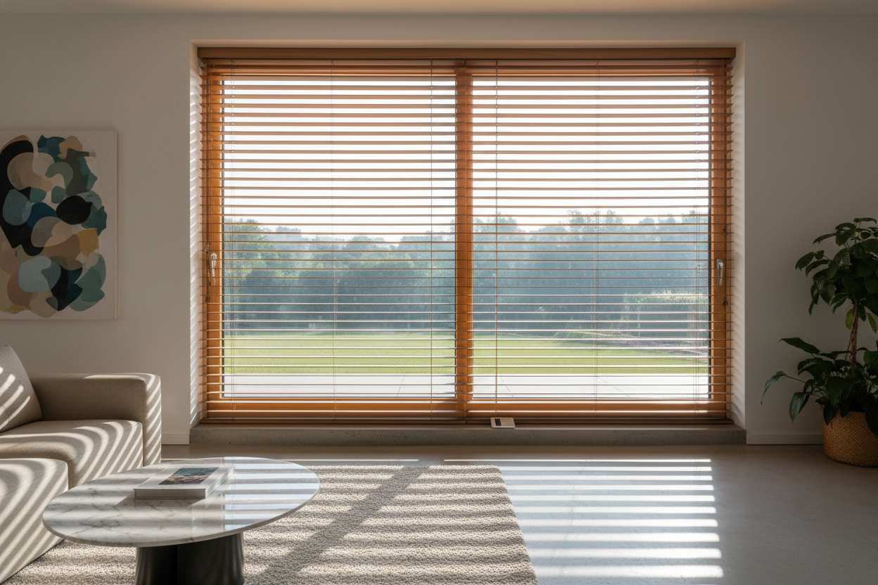 Are Wood Blinds for Sliding Door Setups Actually Too Heavy to Lift?