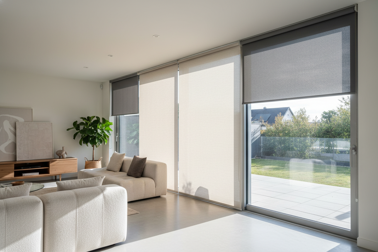 I Ignored the Rules: Pull Down Blinds for Sliding Doors Actually Work