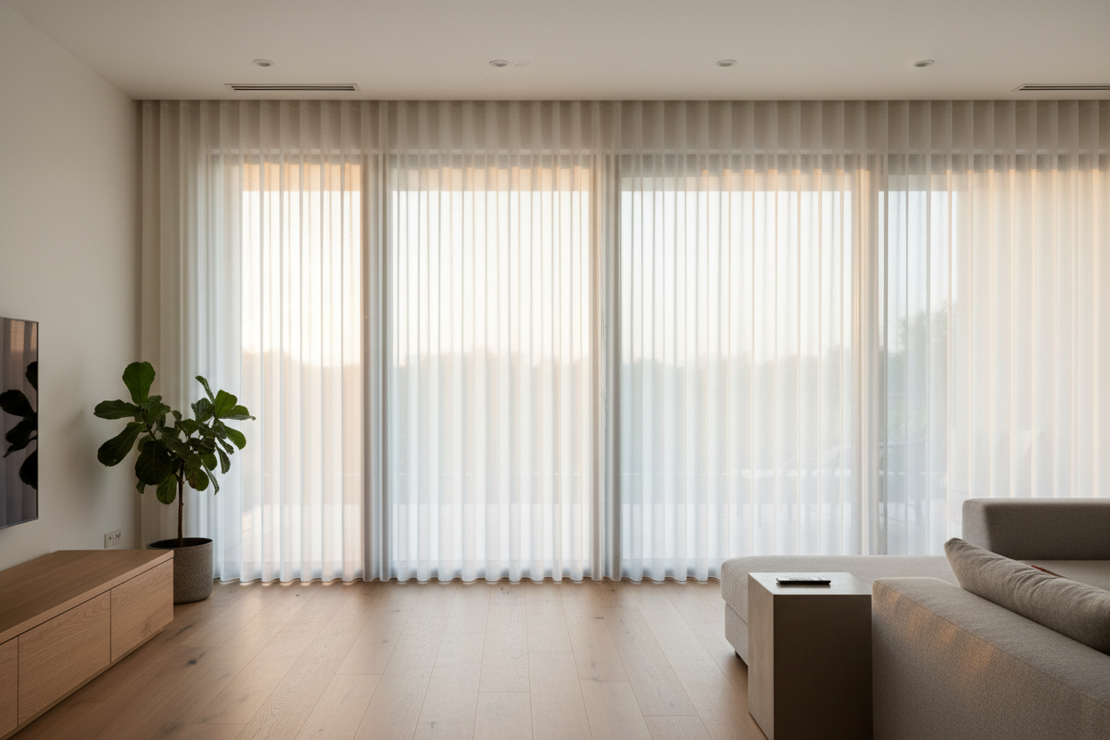 Why Most Door Coverings for Sliding Glass Doors Ruin the Room's Flow