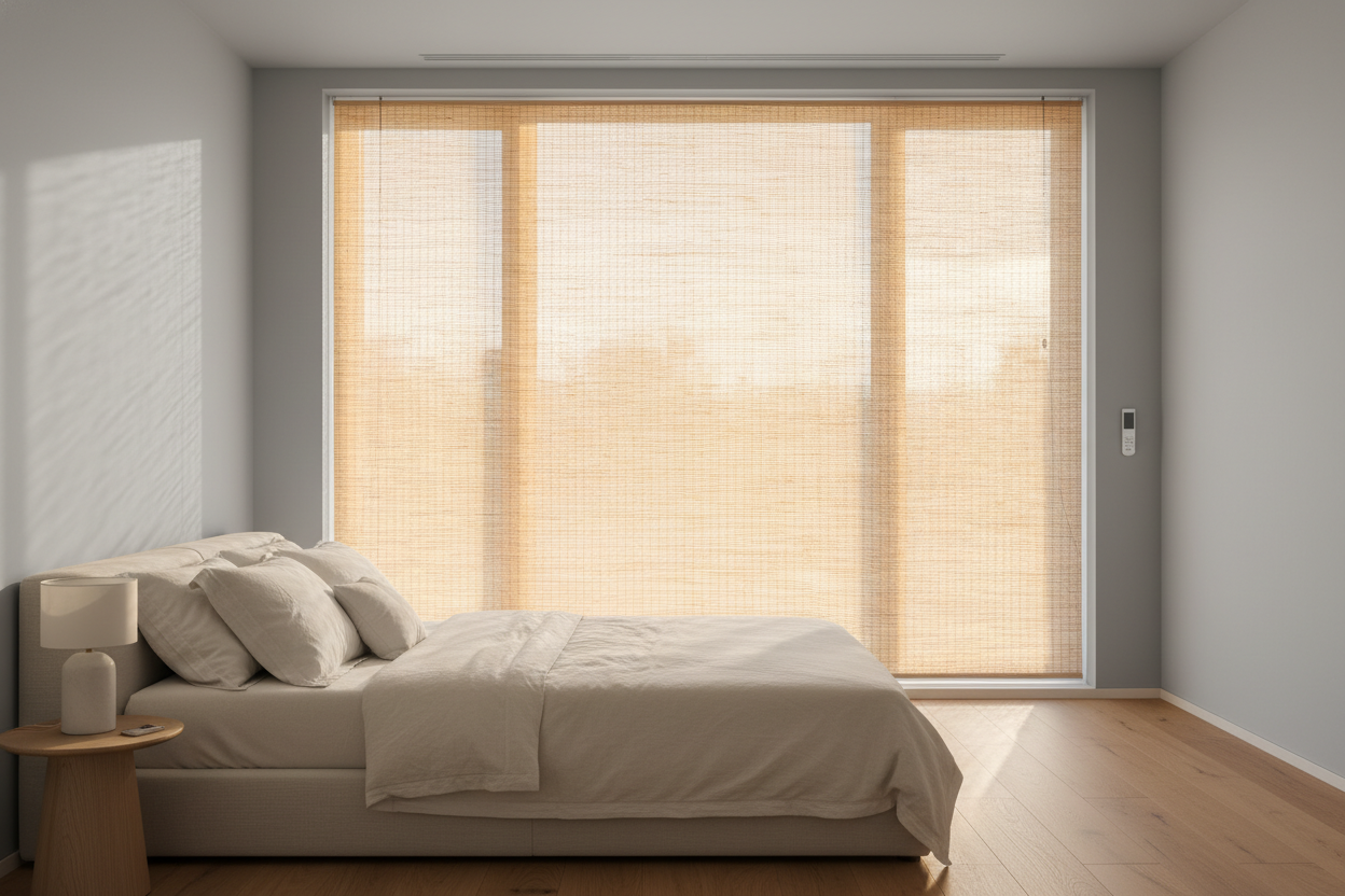 The Unexpected Way Indoor Bamboo Shades Change Your Paint Color