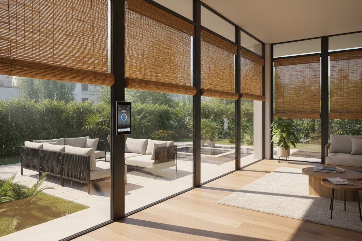 Do Exterior Bamboo Roller Blinds Actually Survive the Rain?