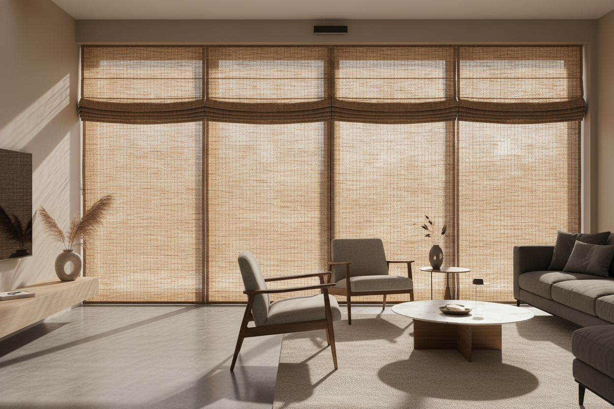 Why Your Bamboo Roman Blinds Look Like a 1990s Tiki Bar