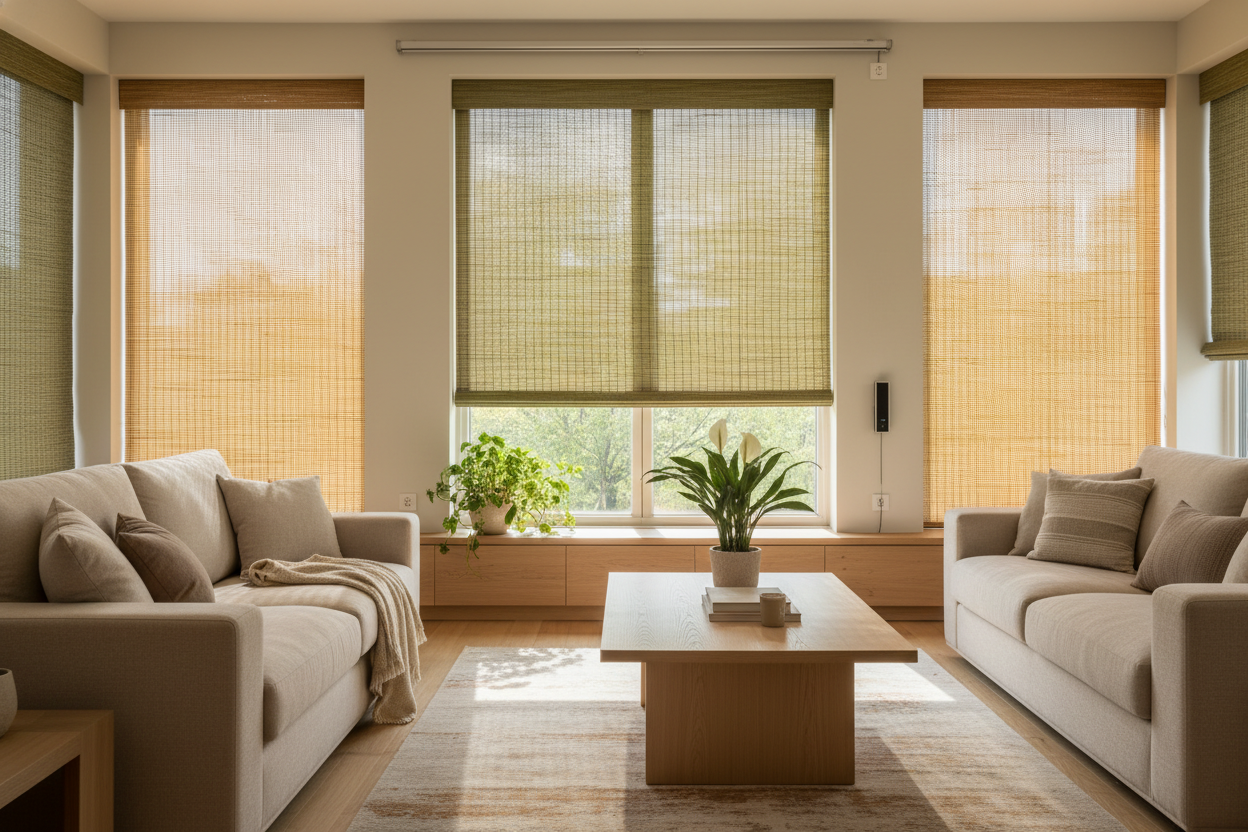 How Living Color Bamboo Blinds Saved My Boring Beige Room