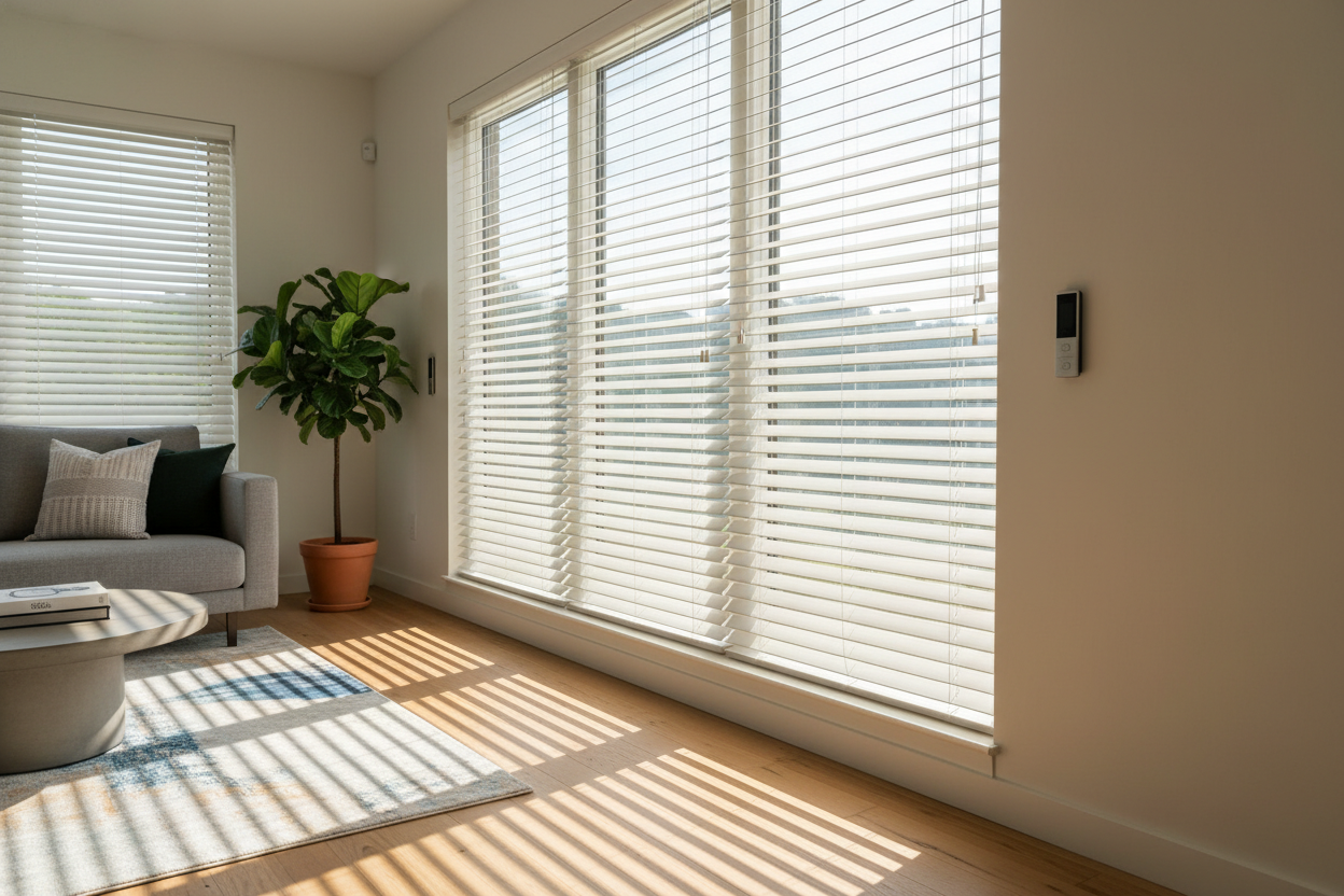 Do Custom 2 Inch Faux Wood Blinds Actually Look Like Real Timber?