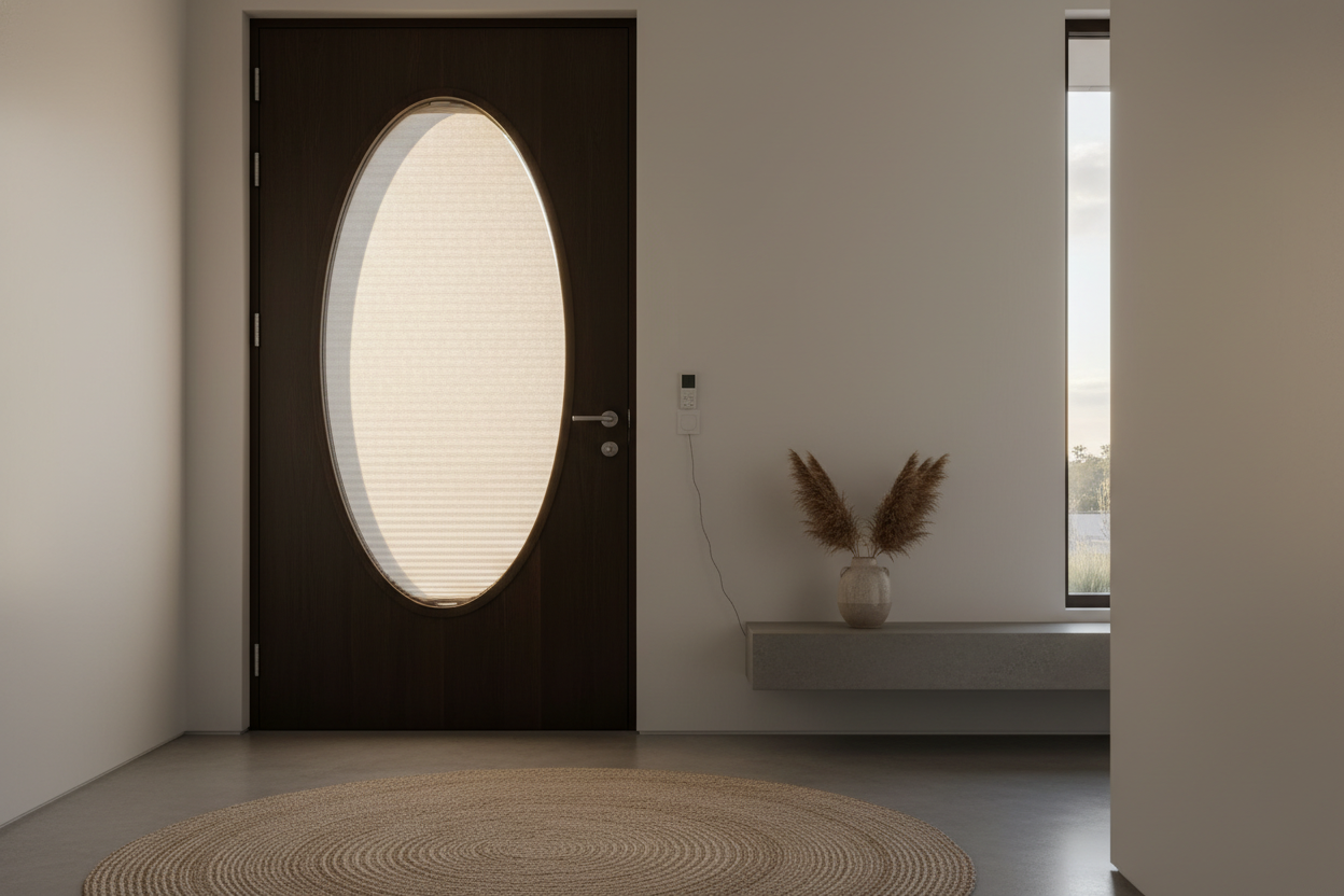 I Refuse to Hide Arches: How to Pick a Blind for Oval Window Front Doors