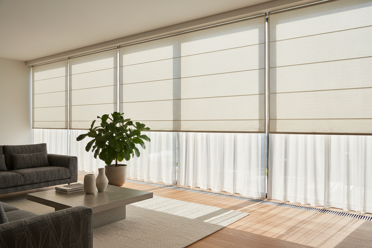 How to Hang Extra Wide Blinds for Windows Without the Garage Door Effect