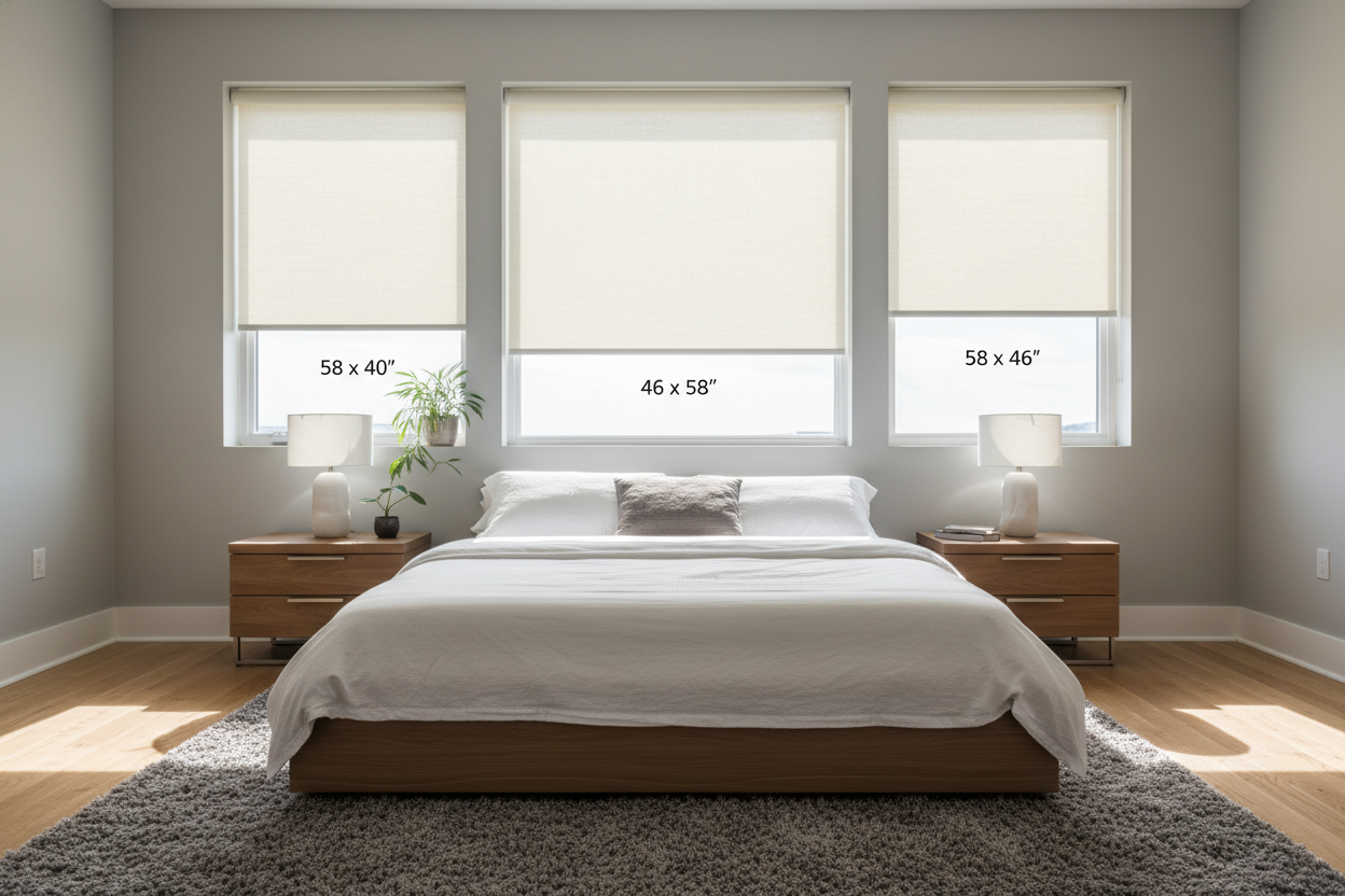 Stop Mounting 58 x 46 Window Blinds Inside the Frame