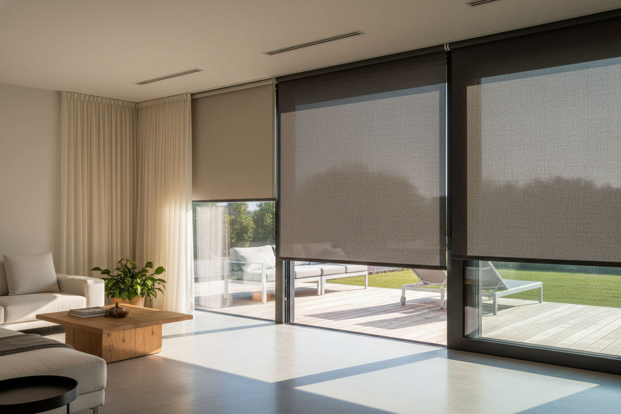 Mesh vs. Vinyl: Finding Blinds for Outdoors That Actually Last