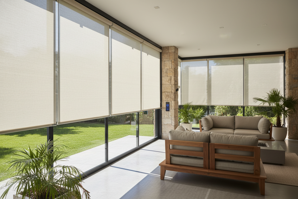 How I Saved My Roasting Patio With Outdoor Blinds for Porches