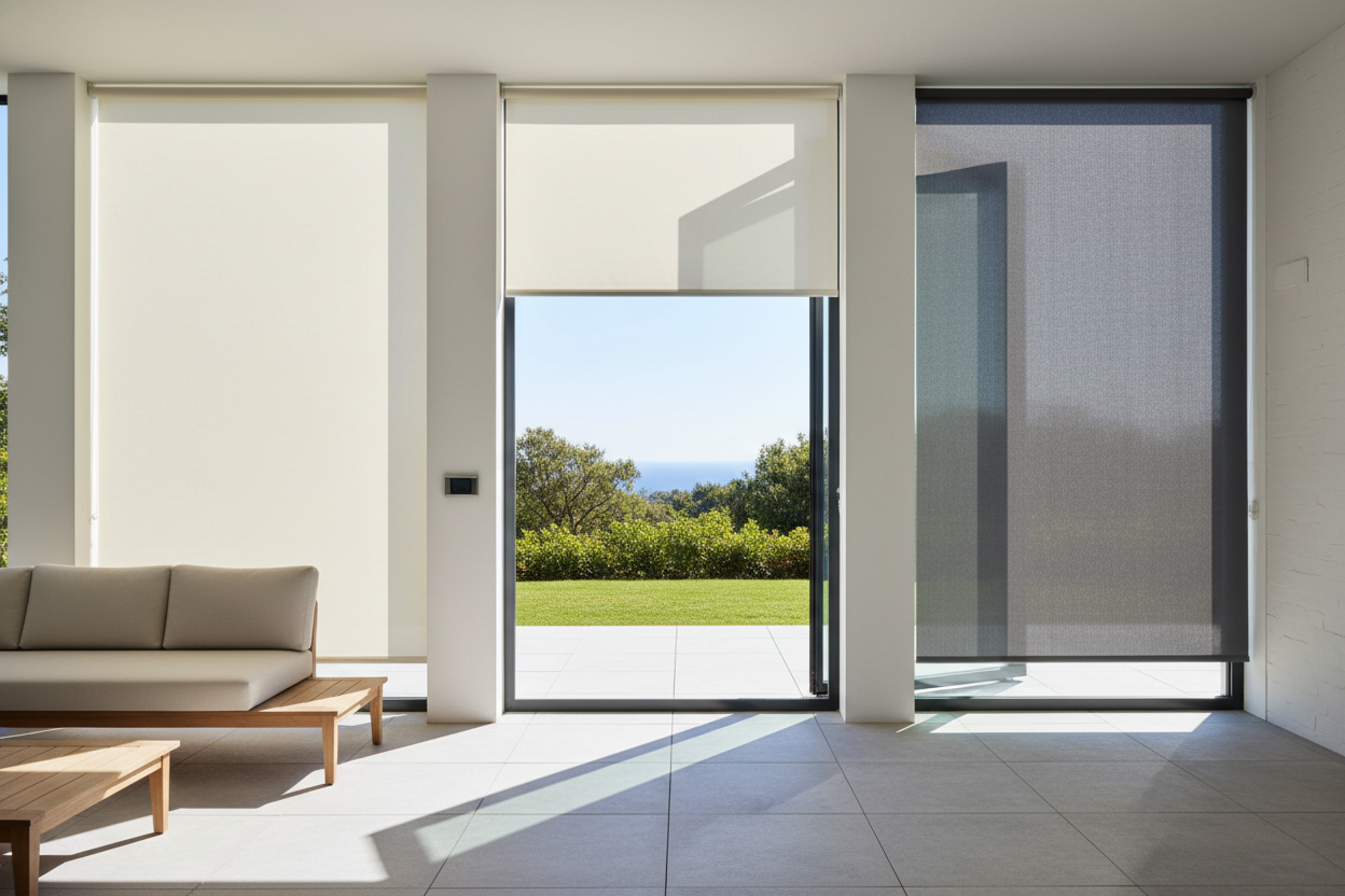 Canvas vs. Mesh: Which Roller Blinds for Patios Actually Breathe?