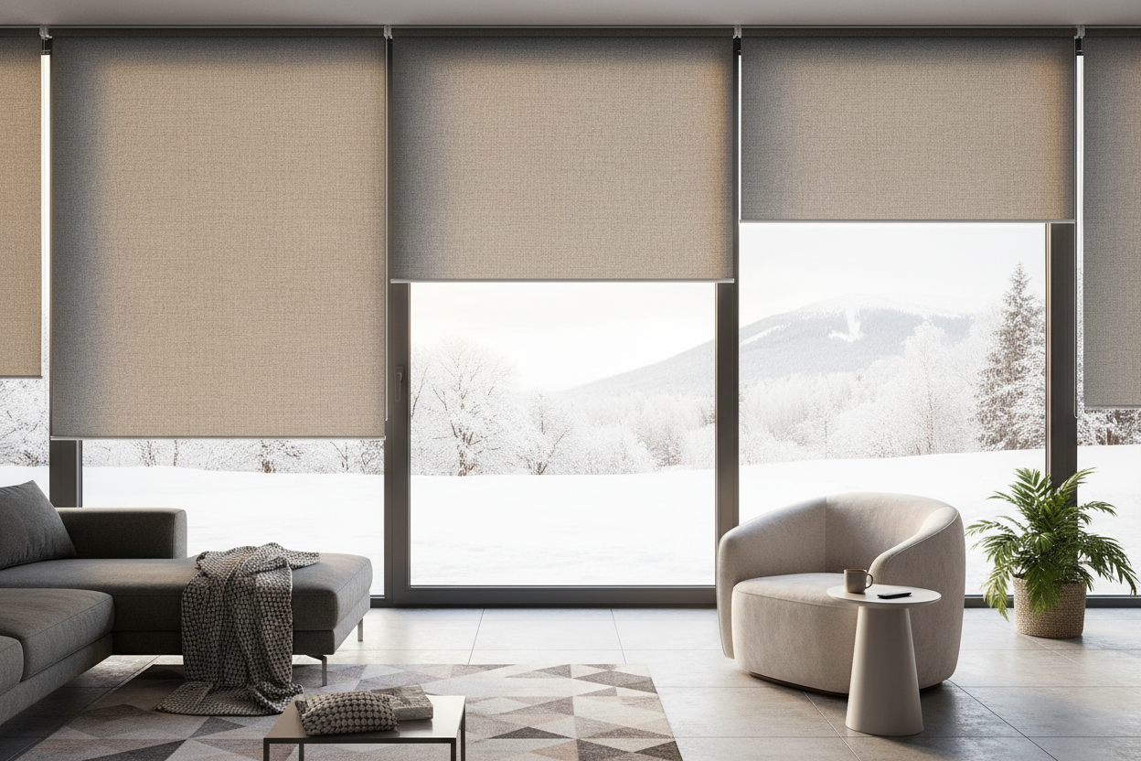 My Living Room Was Freezing Until I Found Insulated Blinds for Patio Doors