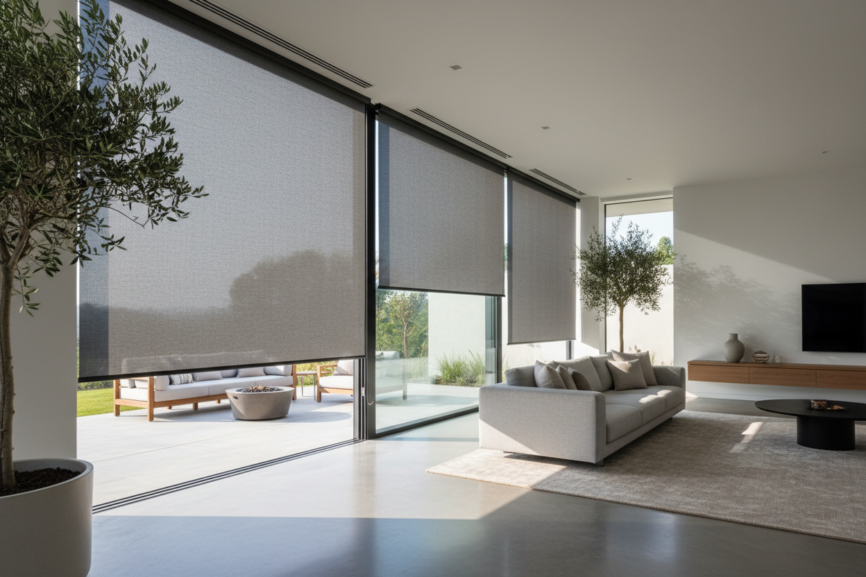 I Refused to Let Somfy Outdoor Shades Look Like a Garage Door
